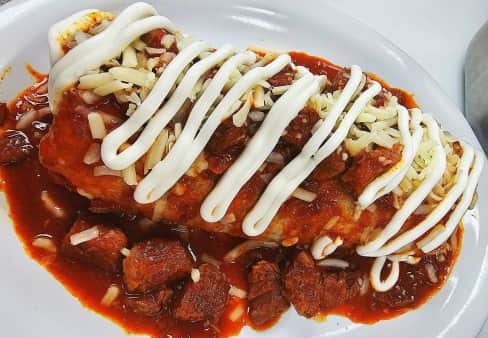 image of Chile Colorado Burrito
