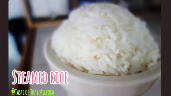 image of Steamed Jasmine Rice
