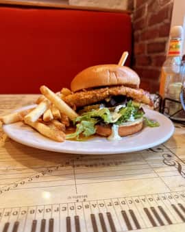 image of Nashville Hot Fried Chicken Sandwich