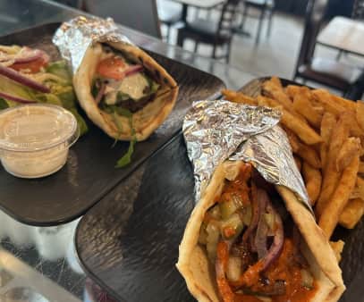 image of Beef Kebob Wrap