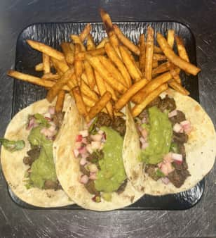 image of 3 Lamb Taco Plate 