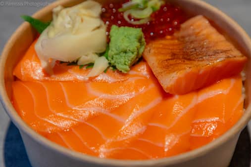 image of King Salmon Chirashi