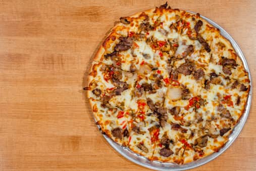 image of Cheese Steak Pizza