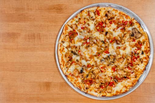 image of Chicken Cheese Steak Pizza