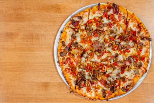 image of Italian Cheese Steak Pizza
