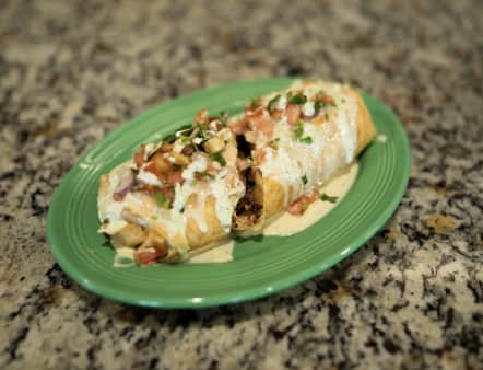 image of Lunch Morning Chimichanga