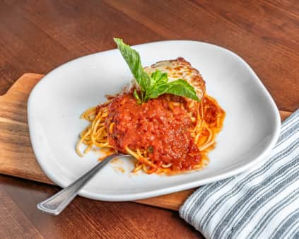 image of Chicken Parmigiano Pasta Dinner
