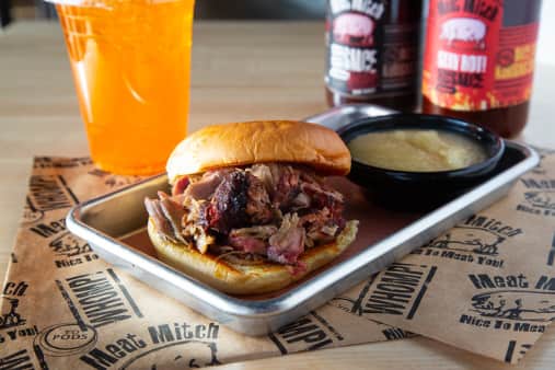 image of Kids Pulled Pork Sammy