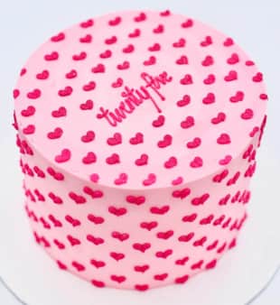 image of CAKE OF HEARTS