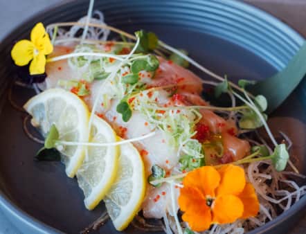 image of Hamachi Carpaccio