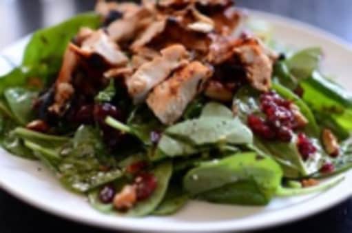 image of Cranberry Spinach Chicken