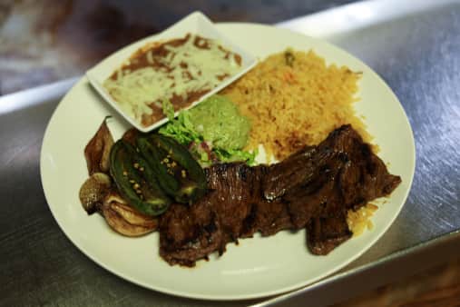 image of Carne Asada Plate