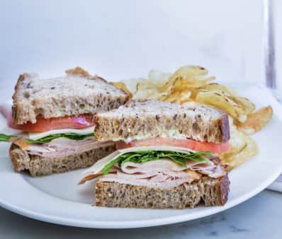 image of #9.5 Local Organic Smoked Turkey Asiago