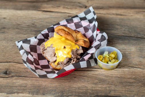 image of Cheesy Italian Beef Croissant