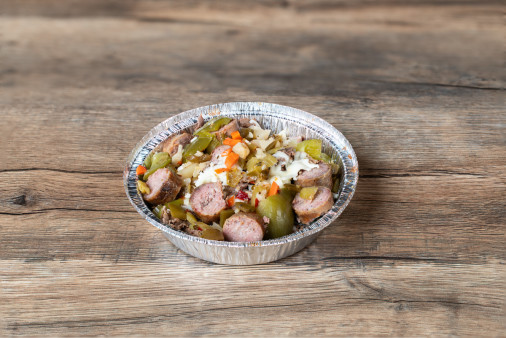 image of Italian Beef & Italian Sausage Combo Bowl