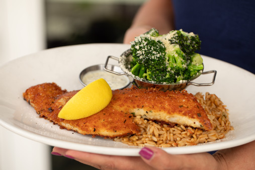 image of Parmesan Crusted Walleye