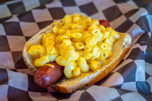 image of Mac & Cheese Dog