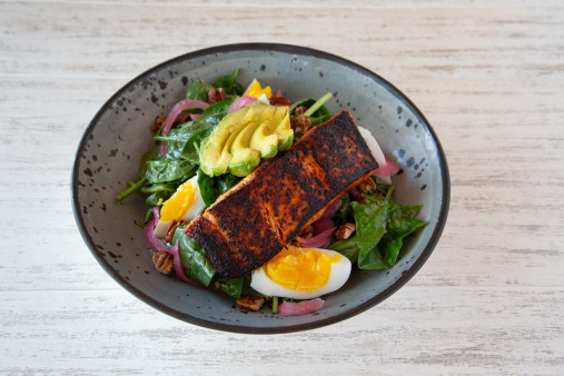 image of Seared Salmon Salad