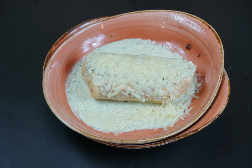 image of Green Chile Chicken Burrito
