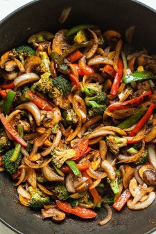image of Vegetable Fajitas