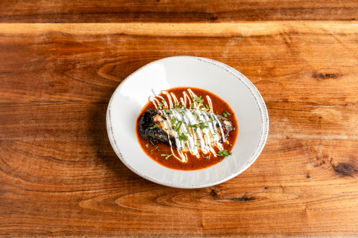 image of Stuffed Poblano