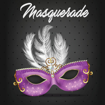 image of Masquerade (Glitter Wine)