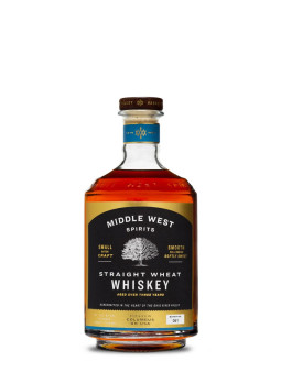image of Middle West Straight Wheat Whiskey - 750ml