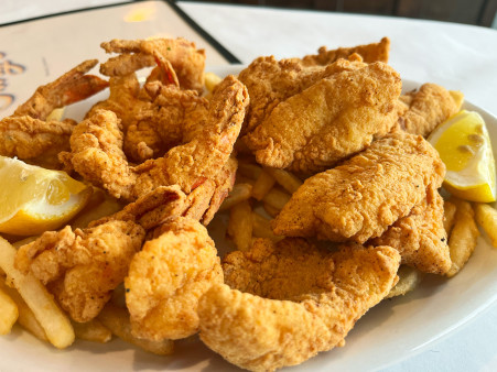 image of Catfish & Shrimp Plate