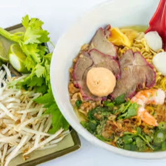 image of 17A. Combo Egg Noodle Soup