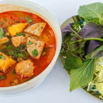 image of 21A. Crab and Pork Tomato Soup