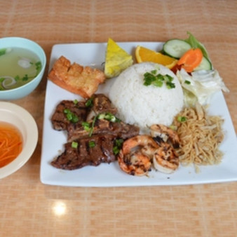 image of 35. Korean BBQ Ribs Combo