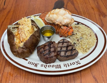 image of Lumberjack Steak & Premium Rock Lobster Tail
