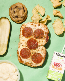 image of Kids Pizza Guy Sandwich