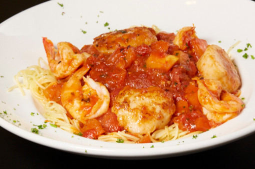 image of Shrimp & Scallop Pomodoro
