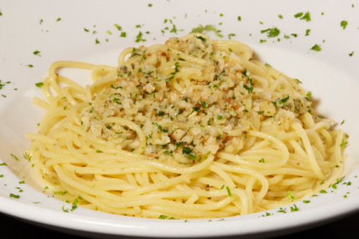 image of Spaghetti with Garlic & Oil 