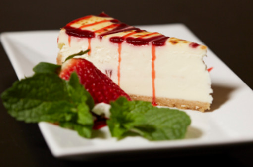 image of White Chocolate Raspberry Cheesecake