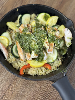 image of Seasonal Skillet with Chicken