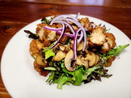 image of MADIERA MUSHROOM CHICKEN SALAD