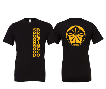 image of BLACK AND GOLD SHIRT