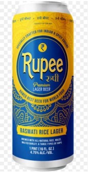 image of Rupee Lager - 16oz 