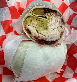 image of Cranberry Turkey Wrap