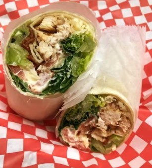 image of Cajun Chicken Club Wrap