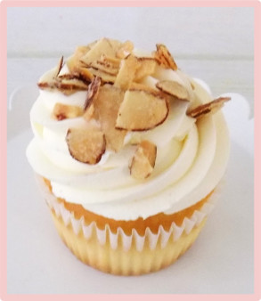 image of Burnt Almond Cupcake