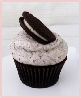 image of Chocolate w/ Oreo BC Cupcake