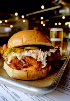 image of NASHVILLE HOT CHICKEN SANDWICH