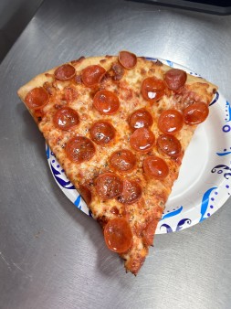 image of TWO PIZZA SLICES & SODA