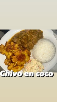 image of Coconut Lamb/Chivo en coco
