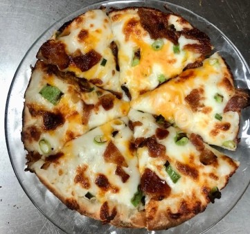 image of MINI- DREW'S FAMOUS POTATO PIZZA