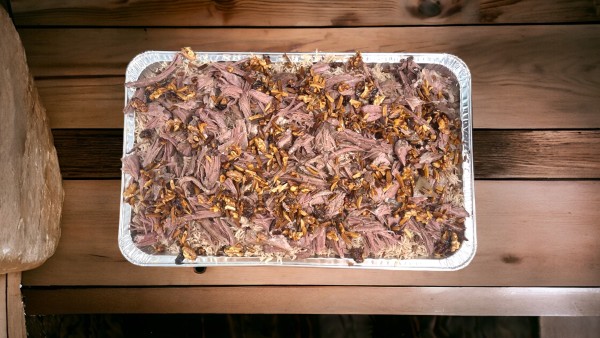 image of  129.99Half Tray Boneless Lamb w/ Rice 
