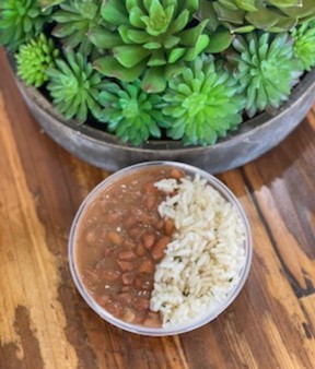 image of Individual Cilantro Rice + Pinto Beans